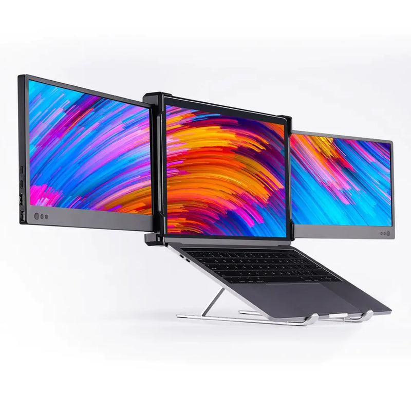 Extensor Tela Laptop Com Monitor Duplo (Compatibilidade com qualquer notebook) - Shopping do Brasileiro 