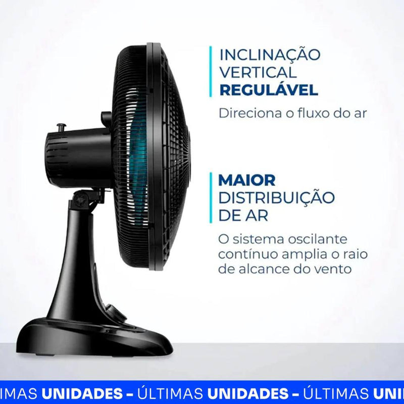 Ventilador Turbo + Brinde (COMPRE UM 1 LEVE 2) - PROMOÇÃO VERÃO - Shopping do Brasileiro 